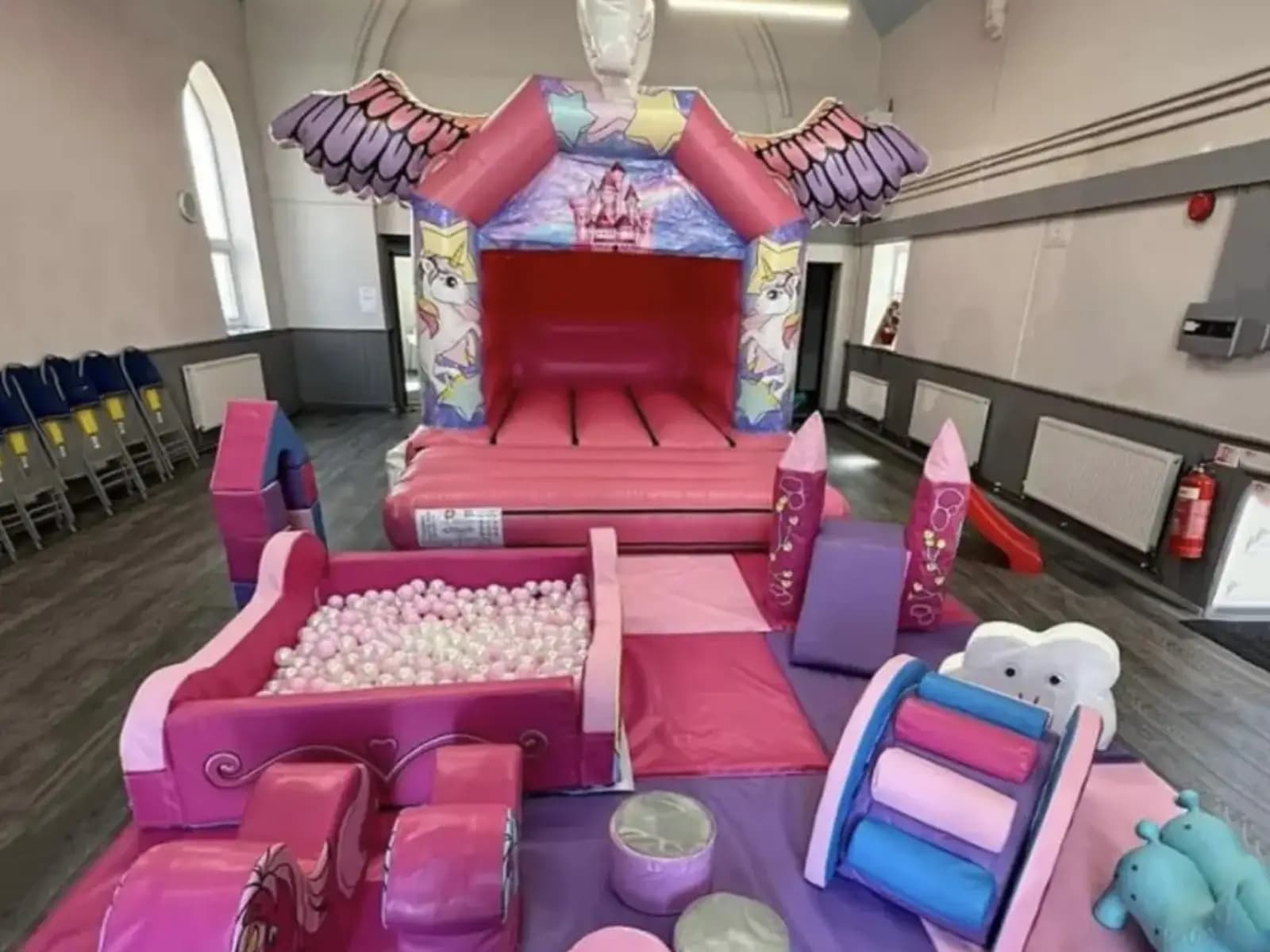 3D Unicorn Castle