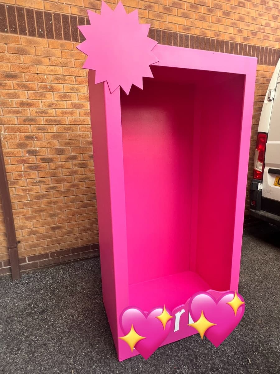 Pink Photo Box