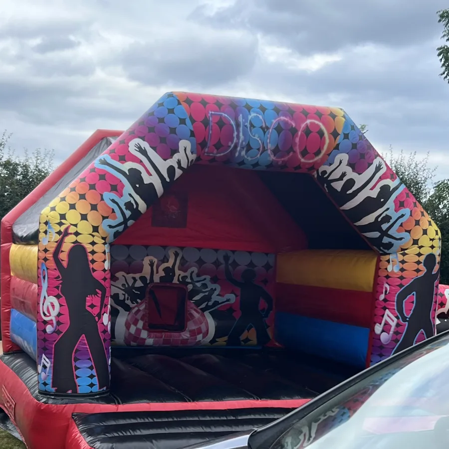 Disco Ready Castle Multi Coloured (or Ball Pool) action shot 3