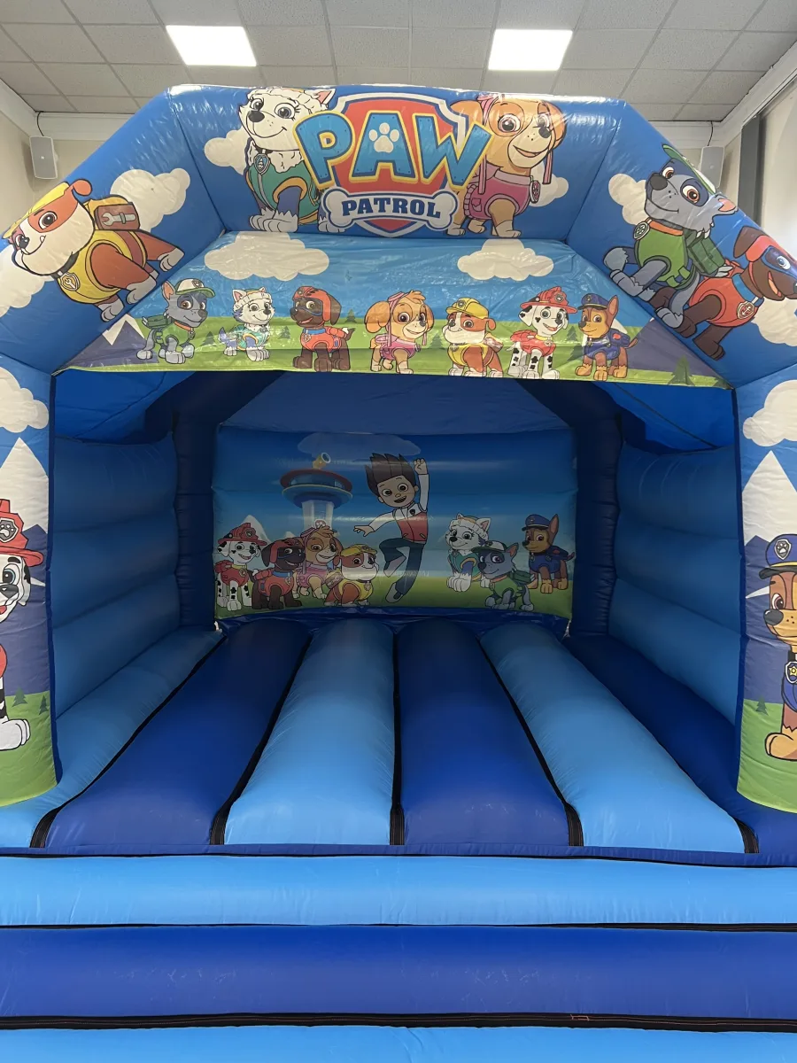 Paw Bouncy Castle action shot 1