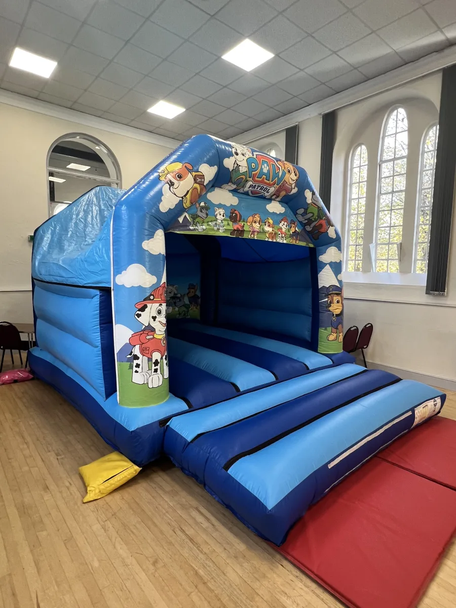Paw Bouncy Castle action shot 3