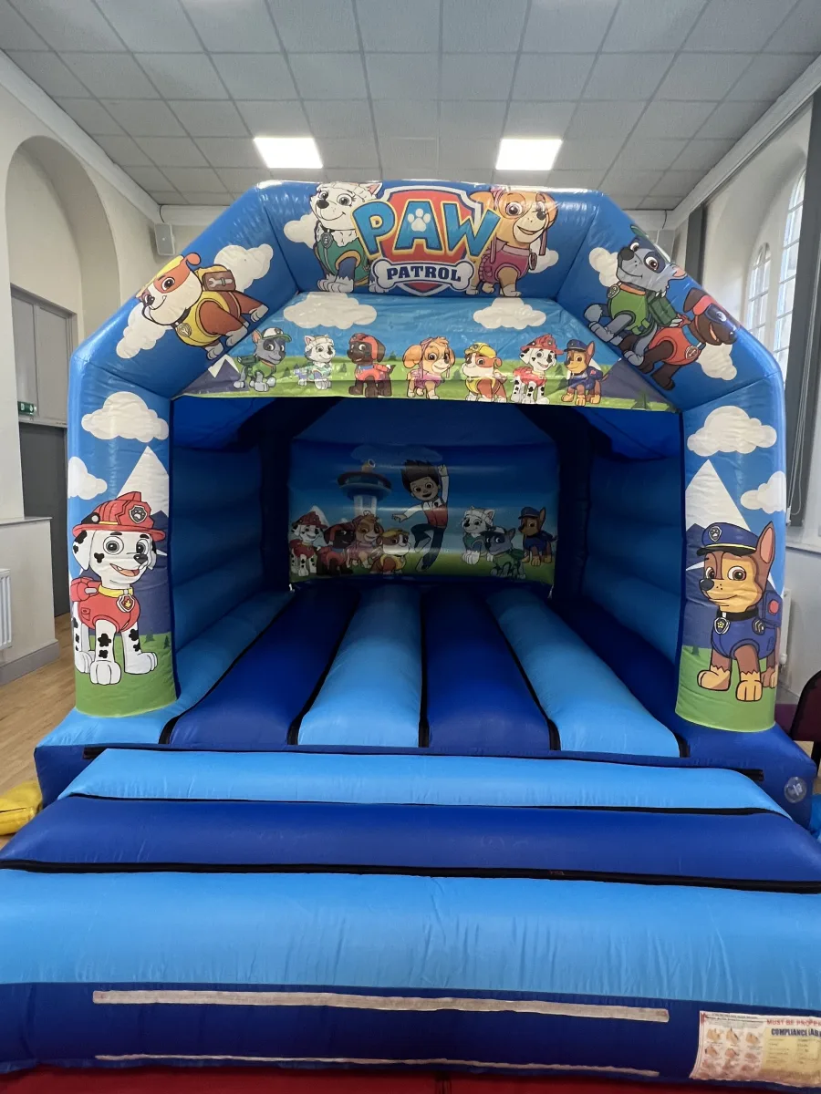 Paw Bouncy Castle action shot 4