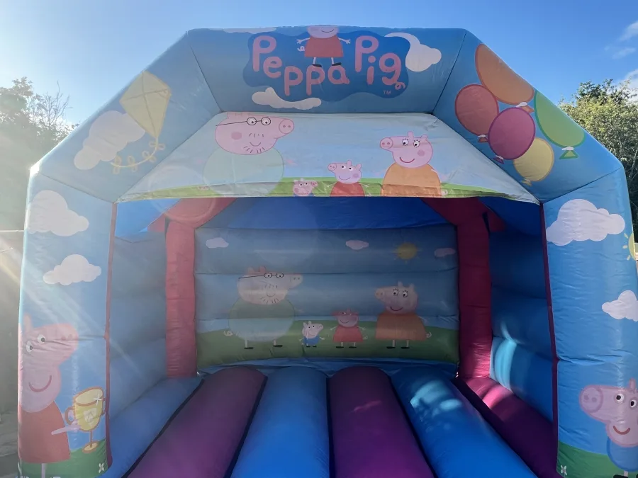 Pig Bouncy Castle action shot 3