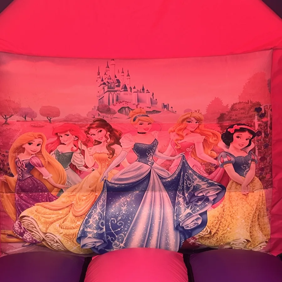 Princess Bouncy Castle action shot 4